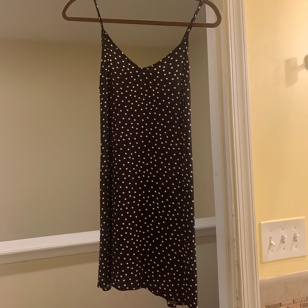 Kendall and Kylie polka dot slip dress